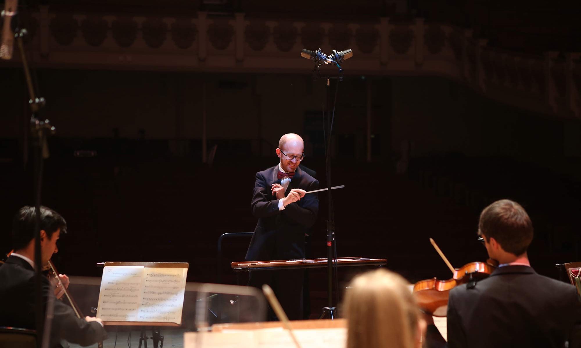 Mike Paul-Smith musical director and conductor at Cadogan Hall, London